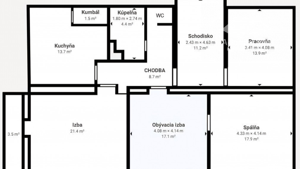 4 - IZBOVÝ BYT + GARÁŽ - ŠTRBA / HLAVNÁ