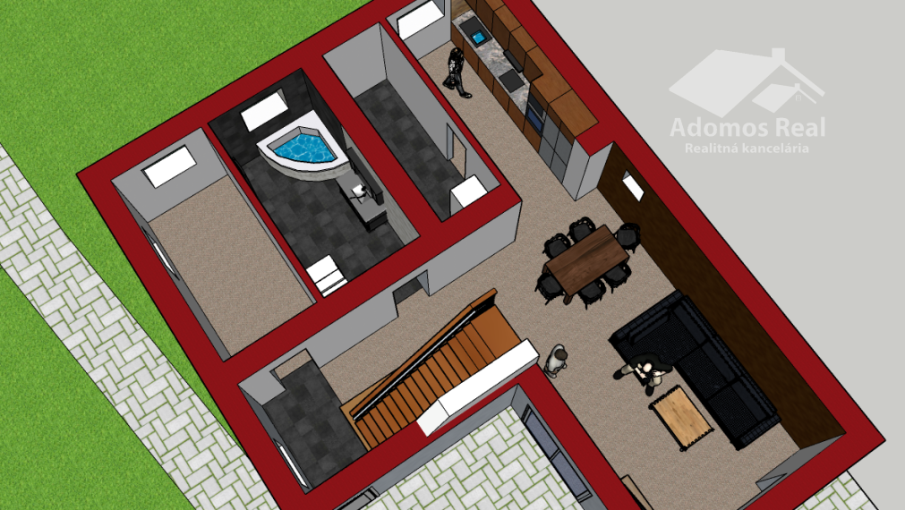 RODINNÝ DOM S VEĽKÝM POZEMKOM - KYSAK