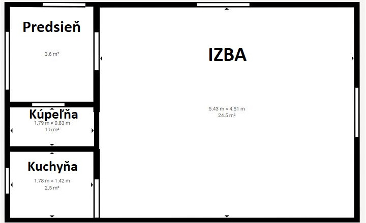 CHATA S POZEMKOM BARDEJOVSKÉ KÚPELE - fotografia 14
